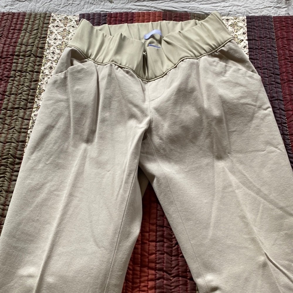 Gap maternity stretch pants light color
